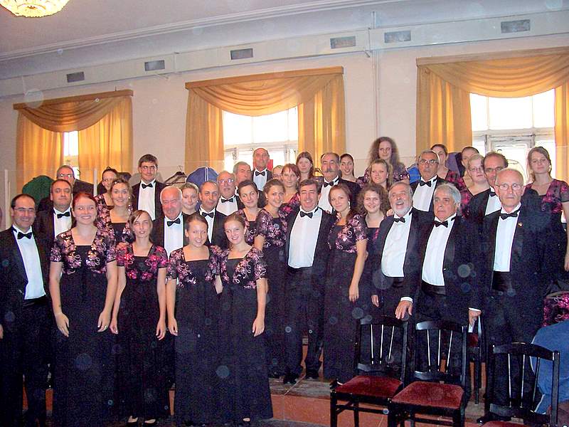 0076 2009.08.05 San Petersburgo San Petersburgo Academia Estatal Kapella Despus del concierto ge