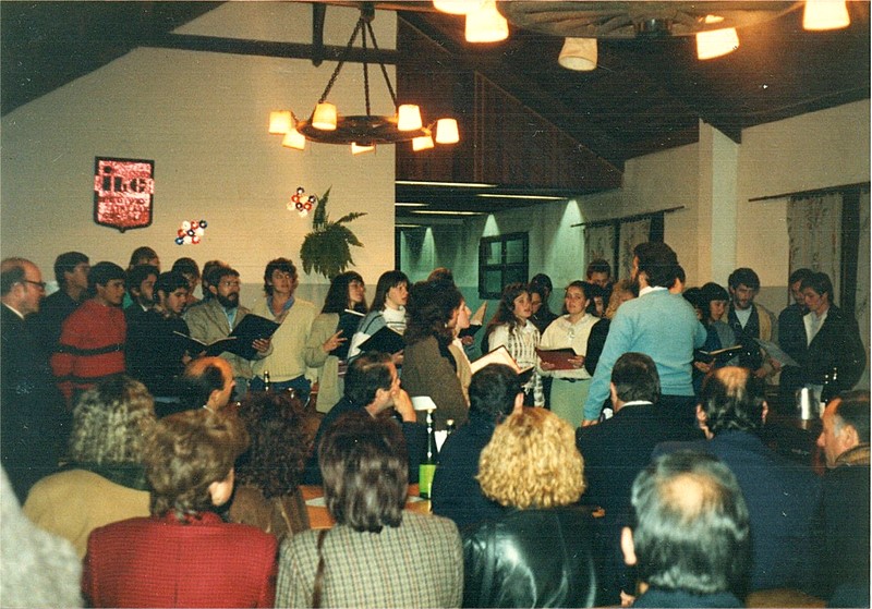 1988.08.09 argentina Misiones Linea Cuchilla 24 Coro local